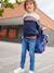 Pull garçon colorblock rayé maille fine RAYE ECRU 5 - vertbaudet enfant 