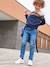Jean garçon slim morphologique MEDIUM denim black+DENIM BRUT+denim gris+DENIM GRIS FONCE+double stone+STONE 34 - vertbaudet enfant 