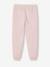 Pantalon jogging Basics fille rose 3 - vertbaudet enfant 