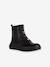 Boots lacés fille Phaolae noir 1 - vertbaudet enfant 