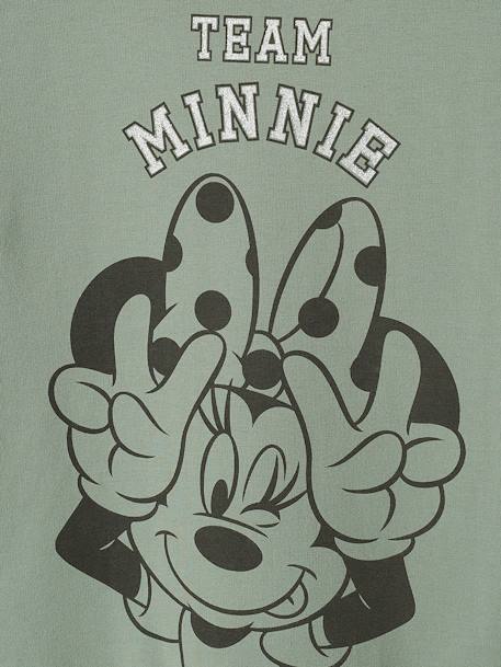 Sweat fille à capuche Disney® Minnie Vert 3 - vertbaudet enfant 