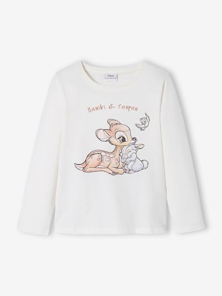 Pyjama fille Disney® Bambi beige et marron 2 - vertbaudet enfant 