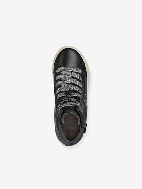 Baskets cuir Mid fille Kalispera noir 5 - vertbaudet enfant 