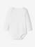 Lot de 5 bodies bébé manches longues ouverture US BASICS lot blanc 2 - vertbaudet enfant 