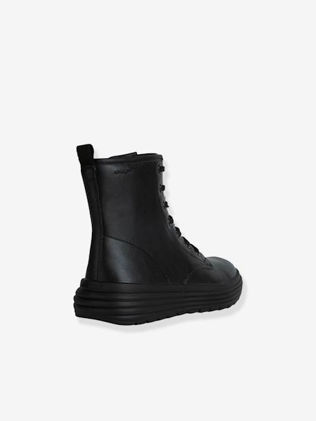 Boots lacés fille Phaolae noir 2 - vertbaudet enfant 