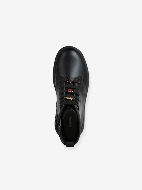 Boots lacés fille Phaolae noir 4 - vertbaudet enfant 