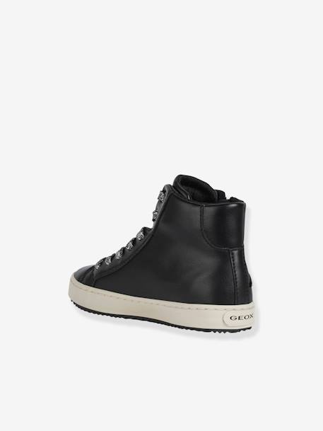 Baskets cuir Mid fille Kalispera noir 4 - vertbaudet enfant 
