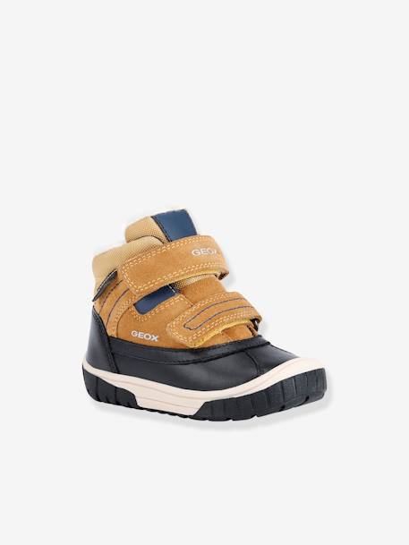 Baskets fourrées MID bébé garçon Omar Boy WPF GEOX® jaune+marine 1 - vertbaudet enfant 