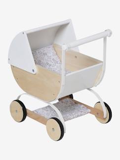 Idées cadeaux bébés et enfants-Landau pour poupon en bois FSC®