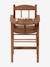 Chaise haute poupon en bois vintage BEIGE FONCE UNI 4 - vertbaudet enfant 