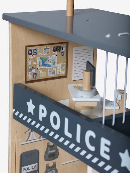 Centre de secours poste de police + poste de pompiers en bois FSC® blanc 7 - vertbaudet enfant 