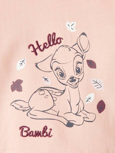 Ensemble fille 2 pièces Disney® Bambi ROSE CLAIR UNI AVEC DECOR 5 - vertbaudet enfant 