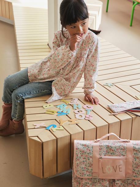 Le tablier pour enfant personnalisable Jungle flower | De fils en fil