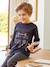 T-shirt ludique interactif avec QR code à scanner garçon pour enquêter navy 1 - vertbaudet enfant 