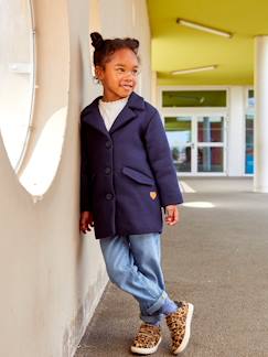 -Jean style paperbag et sa ceinture fleurie fille