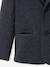 Veste à carreaux en lainage garçon avec badge brodé CARREAUX GRIS 4 - vertbaudet enfant 