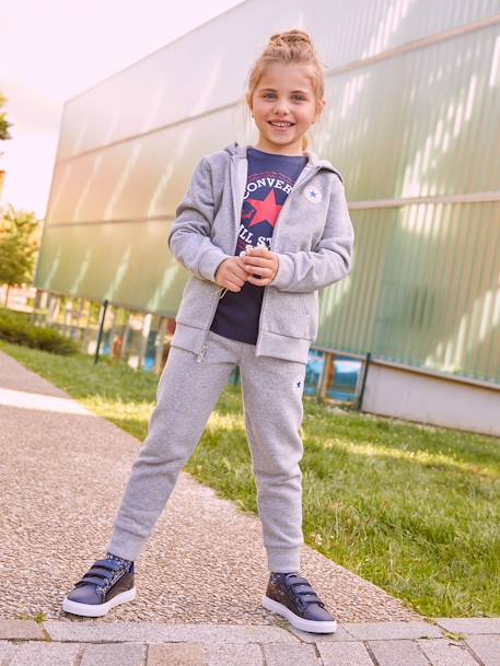 Jogging enfant signature Chuck Patch gris 1 - vertbaudet enfant 