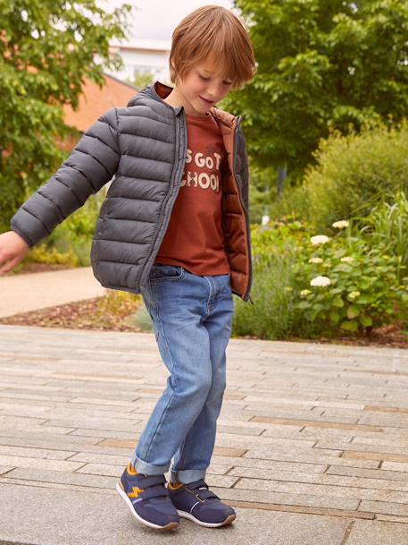 Jean garçon droit indestructible denim brut+denim stone 11 - vertbaudet enfant 