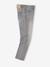 Jean slim MorphologiK fille tour de hanches LARGE avec usures BLEU FONCE DELAVE+denim black+DENIM GREY 13 - vertbaudet enfant 