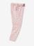 Pantalon jogging volanté fille imprimé fleurs rose 2 - vertbaudet enfant 
