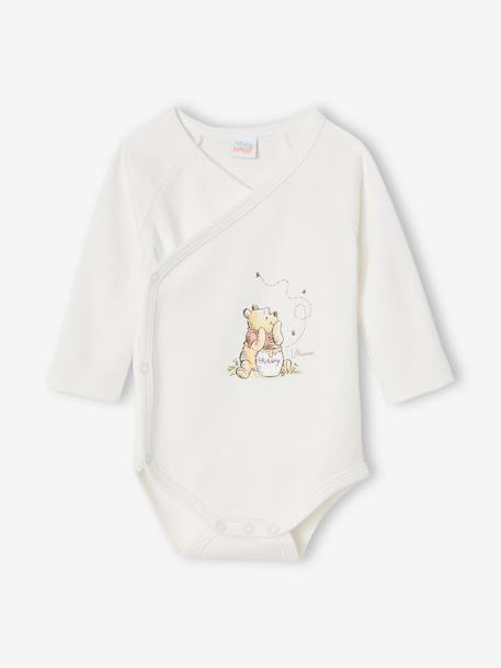 Ensemble bébé garçon dors-bien + body + bonnet Disney® Winnie l'Ourson Ecru 3 - vertbaudet enfant 