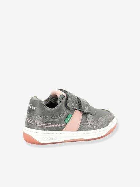 Baskets enfant Kalido beige+gris 10 - vertbaudet enfant 