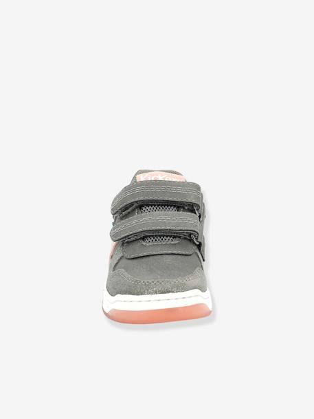 Baskets enfant Kalido beige+gris 12 - vertbaudet enfant 