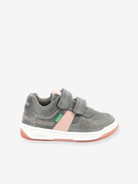Baskets enfant Kalido beige+gris 8 - vertbaudet enfant 