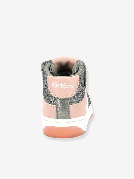 Baskets sneakers enfant Kickalien KICKERS® gris+kaki+marine 3 - vertbaudet enfant 