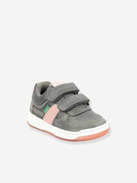 Baskets enfant Kalido beige+gris 7 - vertbaudet enfant 