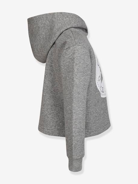 Sweat à capuche Chuck Patch Cropped Hoodie gris 7 - vertbaudet enfant 