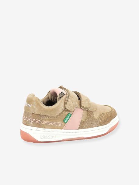Baskets enfant Kalido beige+gris 2 - vertbaudet enfant 