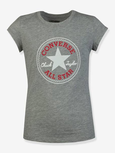 Tee-shirt enfant Chuck Patch blanc+gris 5 - vertbaudet enfant 