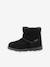 Boots fourrées cuir fille Aldiza noir 4 - vertbaudet enfant 