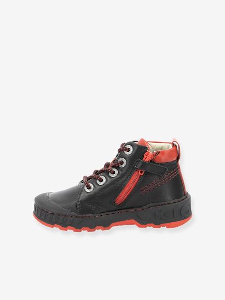 Baskets sneakers garçon Kickdundy marine+noir 10 - vertbaudet enfant 