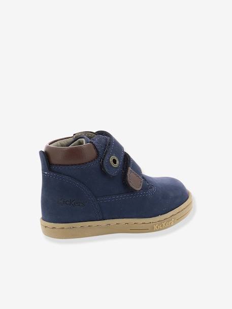 Bottillons cuir enfant Tackeasy marine 2 - vertbaudet enfant 
