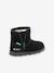 Boots fourrées cuir fille Aldiza noir 2 - vertbaudet enfant 