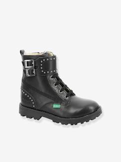 Chaussures-Chaussures fille 23-38-Bottes de pluie-Boots cuir fille Groorock KICKERS®