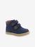 Bottillons cuir enfant Tackeasy marine 1 - vertbaudet enfant 