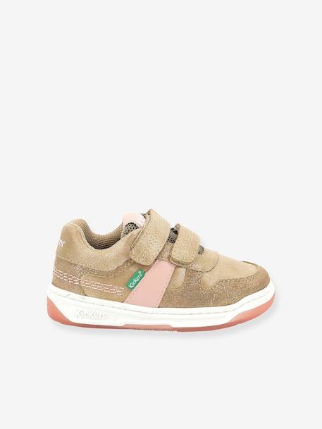 Baskets enfant Kalido beige+gris 3 - vertbaudet enfant 