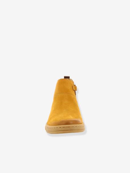 Boots cuir enfant Tackbo caramel 6 - vertbaudet enfant 