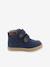 Bottillons cuir enfant Tackeasy marine 3 - vertbaudet enfant 