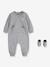 Set 2 pièces combinaison + chaussettes Lil Chuck gris 1 - vertbaudet enfant 