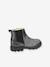 Boots cuir fille Groofit gris 1 - vertbaudet enfant 