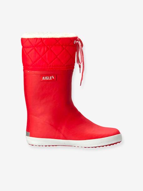 Bottes de pluie fourrées enfant Lolly Pop Giboulée marine blanc+noir blanc+rouge/blanc 16 - vertbaudet enfant 