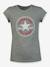 Tee-shirt enfant Chuck Patch blanc+gris 6 - vertbaudet enfant 