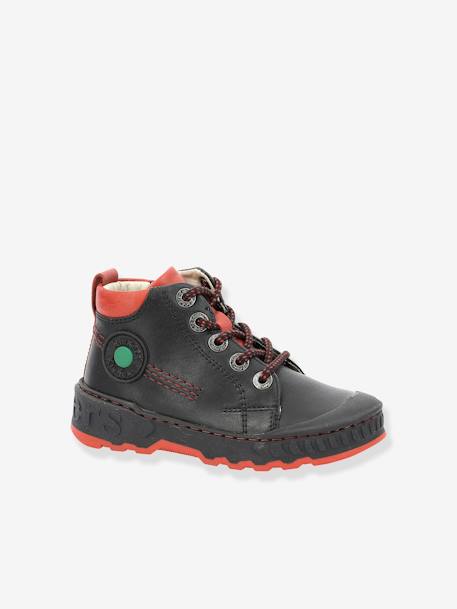 Baskets sneakers garçon Kickdundy marine+noir 7 - vertbaudet enfant 