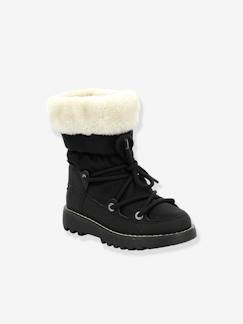 Chaussures-Chaussures fille 23-38-Bottes de neige fourrées enfant Kickneosnow KICKERS®