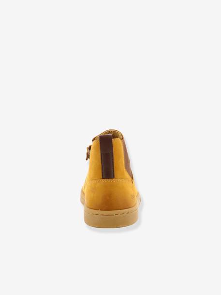 Boots cuir enfant Tackbo caramel 5 - vertbaudet enfant 