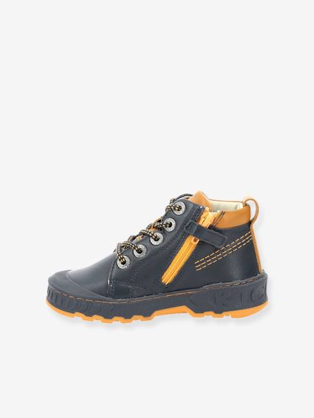 Baskets sneakers garçon Kickdundy marine+noir 4 - vertbaudet enfant 
